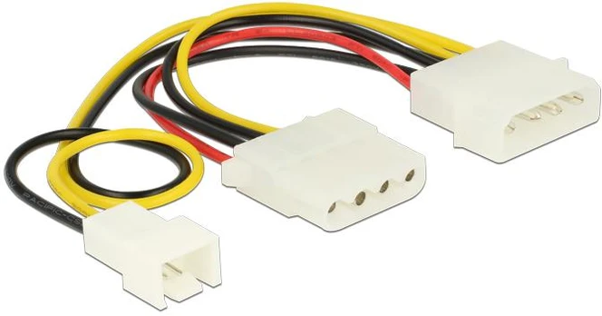 Delock 2x Molex - 3 kontaktai