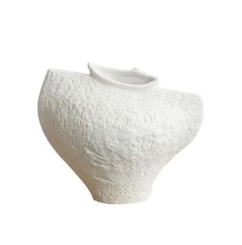 Vaza Domoletti MULWH4293, 18 cm, balta