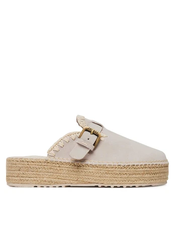 Espadrilės Mou Jute clog plain MU.SW641000A Pilka