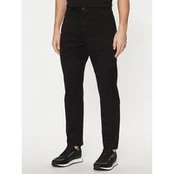 HUGO Chinos kelnes 50530886 Juoda Slim Fit