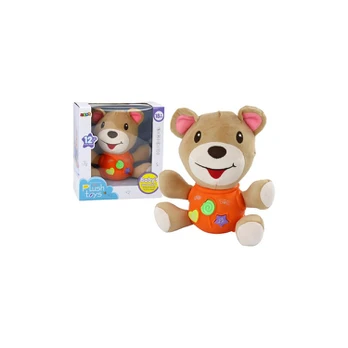 Lean Teddy Bear Interactive Teddy Bear Oranžinis Playing 23 cm