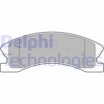 DELPHI LP1906 Brake pad set