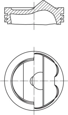 Stūmoklis MAHLE 028 04 02