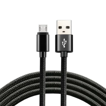 EverActive 2m pintas kabelis USB - micro-USB 2.4A CBB-2MB
