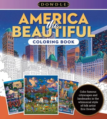 America the Beautiful Coloring Book
