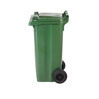 Šiukšlių konteineris 120 l, žalias
