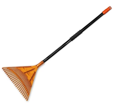 Grėblys vėduoklinis Bradas KT-CX22B-M, su kotu, 1500 mm