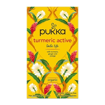 PUKKA TURMERIC ACTIVE arbata, 20 vnt.