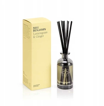 Namų kvapas su lazdelėmis Max Benjamin Lemongrass & Ginger, 150 ml