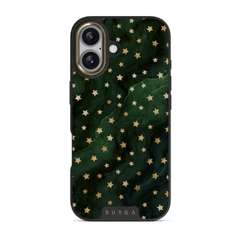 Prince Charming - Stars iPhone 17 Case, Elite Dark (MagSafe) / Gold