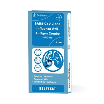 SARS-CoV-2 antigeno greitasis testas (nosies landos), 1 vnt., Testera