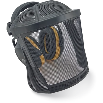 Triukšmą slopinančios ausinės Ear Defender Secure 2H, juoda/geltona, Universalus dydis