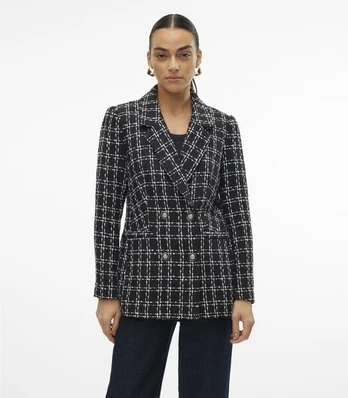 Vero Moda moteriška striukė 10320984*01, juodas/baltas