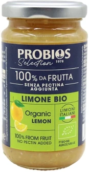 Ekologiškas citrinų džemas, be cukraus, 220 g
