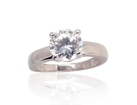 Sidabrinis žiedas Diamond Sky "Juno" DS01G368