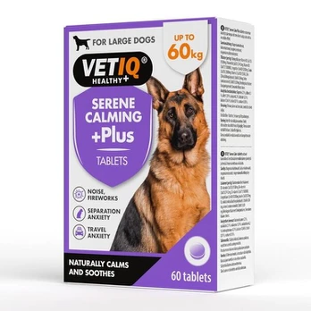 Vetiq papildas šunims tabletėmis Serene Calm Plus, 60 vnt.