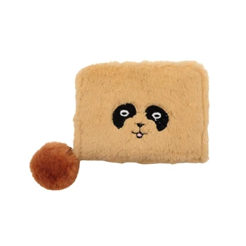 Kailinė vaikiška piniginė "Panda" : Spalva - Ruda