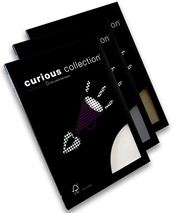 Dekoratyvinis popierius CRYOGEN WHITE, Curious Metallics, A4, 120gsm