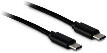 Inter-Tech Kabelis Type C auf Type C, 1m kaina