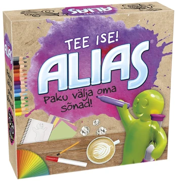 Stalo žaidimas Tactic DIY Alias, EE
