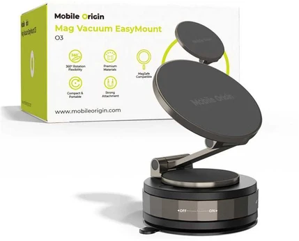 Dėklas Mobile Origin MagSafe Vacuum EasyMount O3