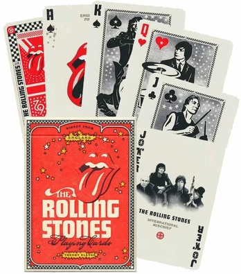 Theory 11 The Rolling Stones žaidimo kortos Theory11
