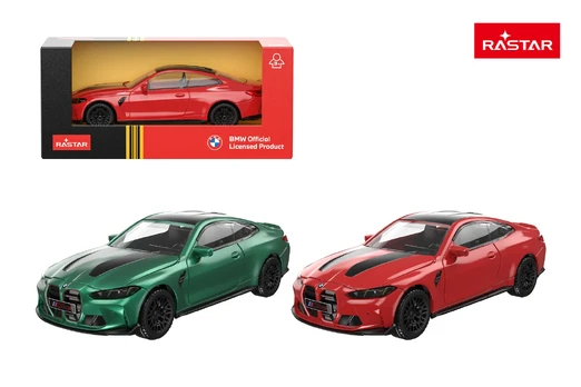 Metal Car 1:43 BMW M4 CS Red RASTAR
