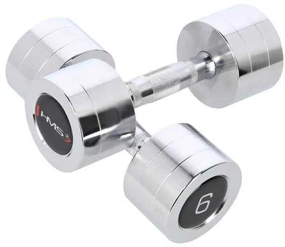 CHD06 CHROME Hanteliai (2 vnt.) HMS