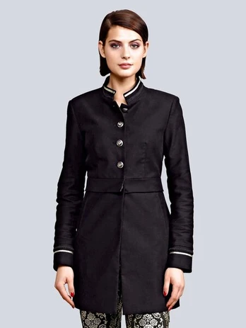 Švarkas moterims Alba Moda 818-1730, juodas, 36