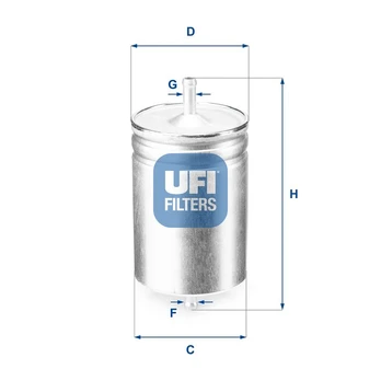 Kuro filtras UFI 31.583.00