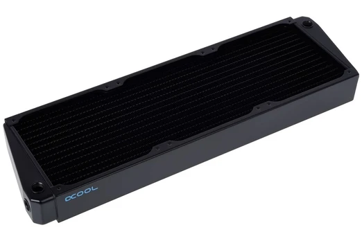 Alphacool NexXxoS XT45 Full Copper X-Flow Radiator – 420mm, juodas