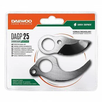 Ašmenų komplektas Daewoo DAGP 25