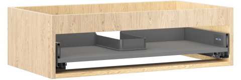 Praustuvo spintelės korpusas Mexen Box-A, 80 cm, 1 stalčius, Oak