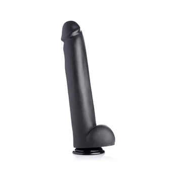 XR Brands The Master Juodas Model with Suction Cup Base 30 cm