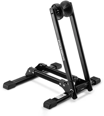 Rockbros 27210001001 Folding Bicycle Stand - juodos spalvos