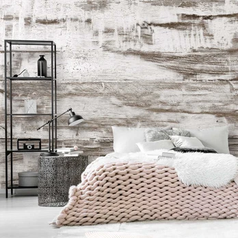 Artgeist Fototapetas - Shabby Chic Wood