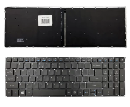 Klaviatūra Acer: Aspire E5-573, E5-573TG (su apšvietimu)
