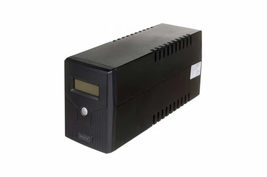 Digitus UPS Line-Ineractive LCD BASIC, 800VA/480W, 1x12V/9A, AVR, 2x Schuko CEE 7/3
