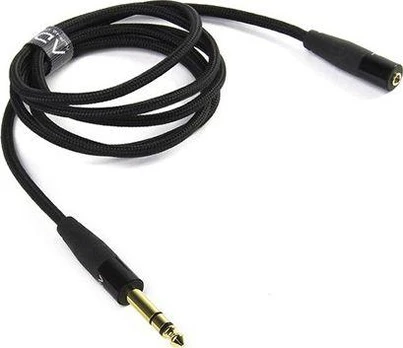 Adapteris AV Furutech ADL Jack 3.5mm - Jack 6.3mm juoda