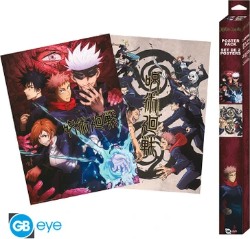 Abysse Jujutsu Kaisen - Set Og 2 Posters - Group and Schools