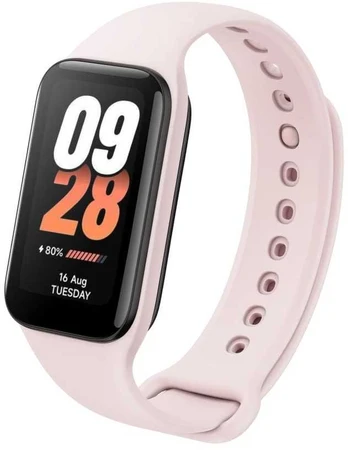 FIXED Silicone Strap for Xiaomi Smart Band 8 Active, pink