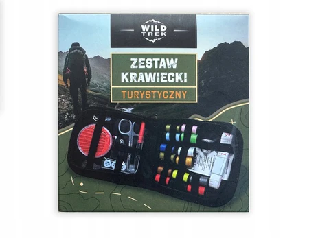 Kompaktiškas kelioninis siuvimo rinkinys