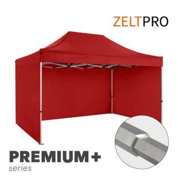 Sodo palapinė 3x4,5 Raudona Zeltpro PREMIUM+