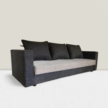 Sofa-lova Toliman, kombinuota ruda