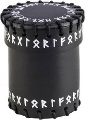 Runic Black Leather kauliukų puodelis
