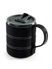 Termo puodelis GSI Outdoors Infinity Backpacker Mug, 0.4 l, juoda kaina
