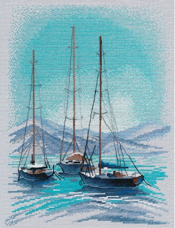 Cross-stitch kit "Azure Bay" S1508