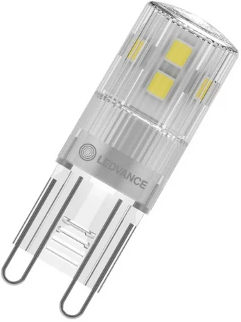 1,9W LED lemputė, G9, skaidri, 2700K