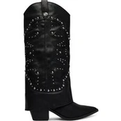 Steve Madden Kaubojiški batai Stagecoach 11005660 Juoda
