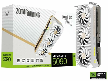 „Zotac Gaming GeForce RTX 5090 SOLID“ su NVIDIA 32 GB GDDR7 atmintimi
